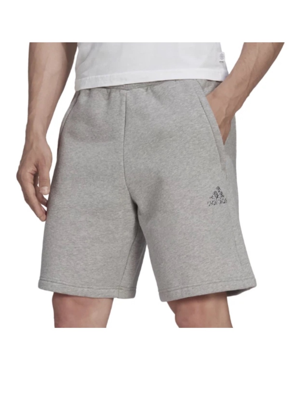 adidas Shorts Mens 2XL Sportswear Stadium Fleece Classic Grey Heather